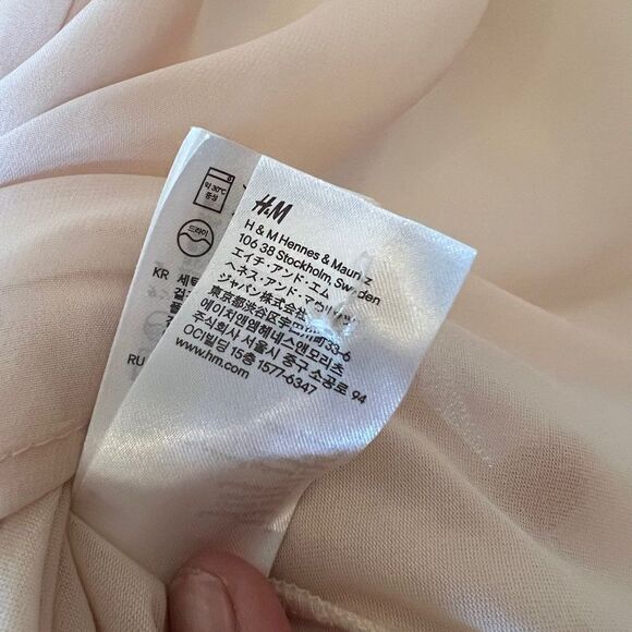 Divided Cream Lace and Chiffon Mini Dress Size 6 - Picture 14 of 14